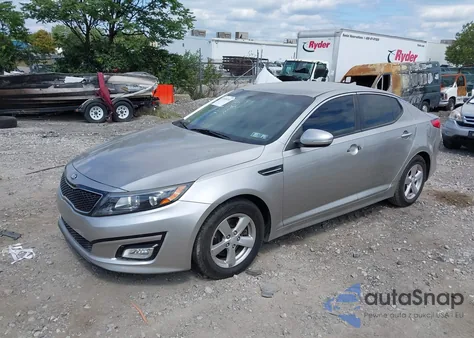 2015 Kia Optima Lx из США, поврежденный, VIN 5XXGM4A7XFG484384